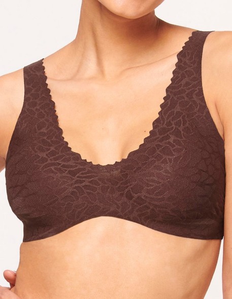 Bra bezszwowy Sloggi Zero Feel Lace 2.0 Bralette