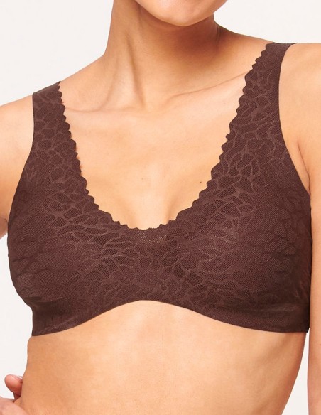Bra bezszwowy Sloggi Zero Feel Lace 2.0 Bralette