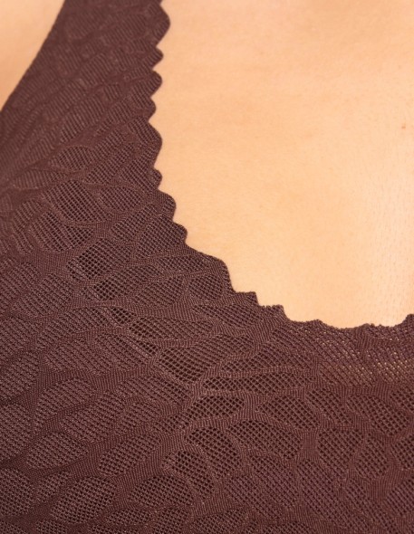 Bra bezszwowy Sloggi Zero Feel Lace 2.0 Bralette