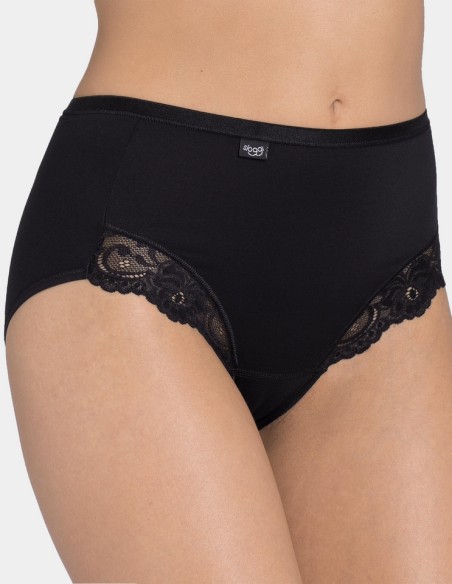 Panties with wysokim stanem Sloggi Romance Maxi