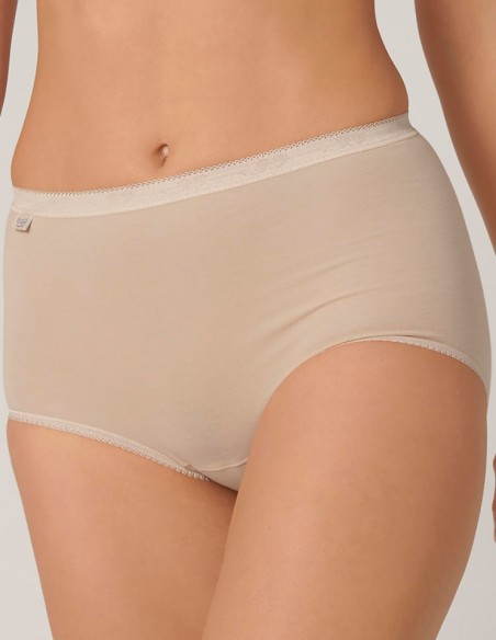 Majtki z wysokim stanem 2 Pak Sloggi Basic+ Maxi 2P