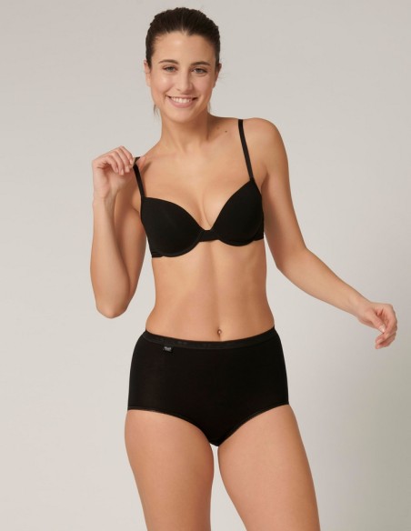 Majtki z wysokim stanem 2 Pak Sloggi Basic+ Maxi 2P