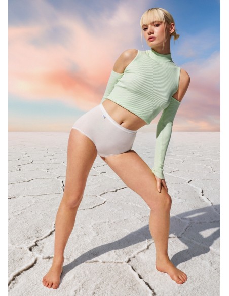 Panties with wysokim stanem 2 Pak Sloggi Basic+ Maxi 2P