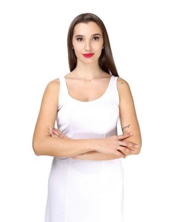 White slip under dress Mewa