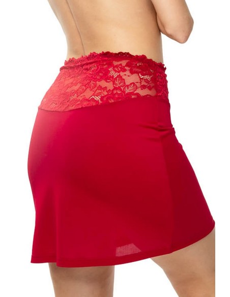 Half slips under dress with koronką Mewa Cristina