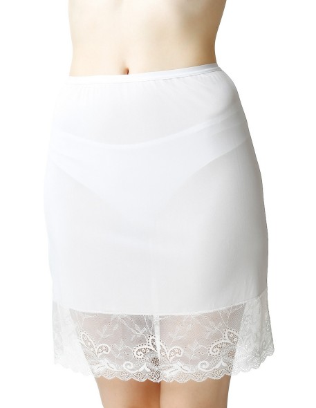 Women's half slips with koronką Mewa
