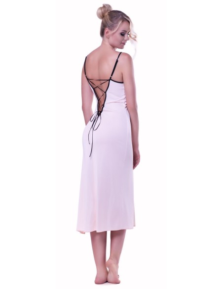 Długa koszula nocna z wiskozy Mewa Ismena 