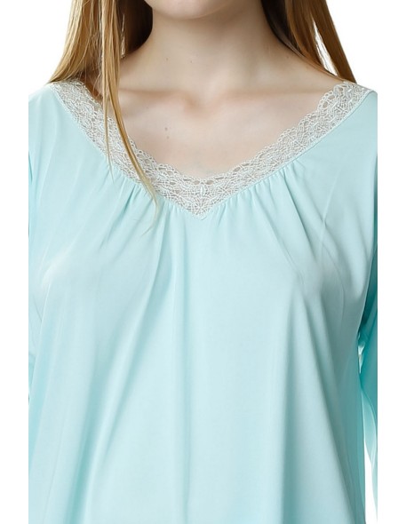 Pajamas with wiskozy women's 3/4 sleeve Mewa...