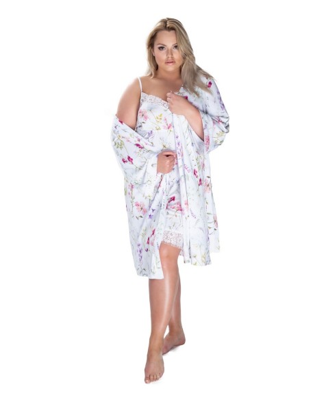 Bathrobe ladies' thin Mewa Flores