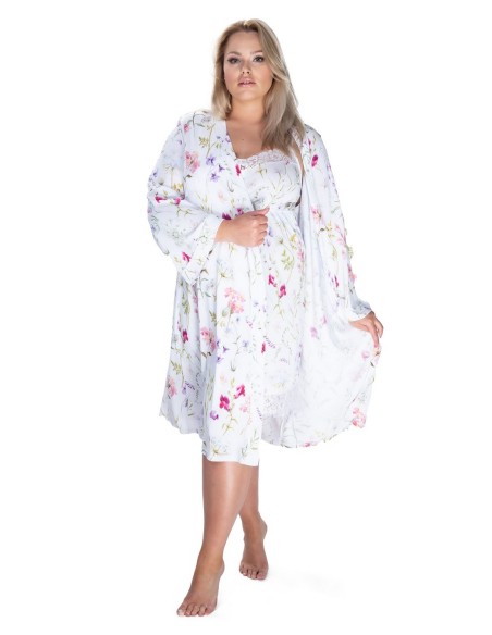 Bathrobe ladies' thin Mewa Flores