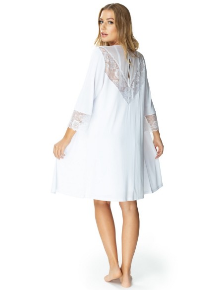 Peniuar ladies' white Mewa Honeymoon