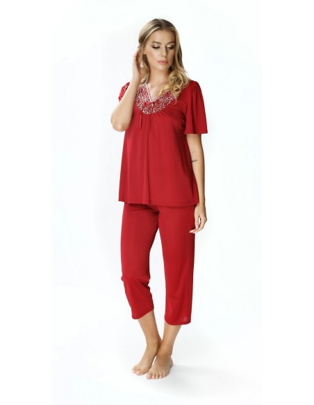 Dwuczęściowa pajamas women's short sleeve Mewa Xenia