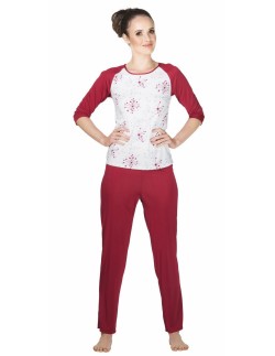 Pajamas dwuczęściowa women's Mewa Caprise