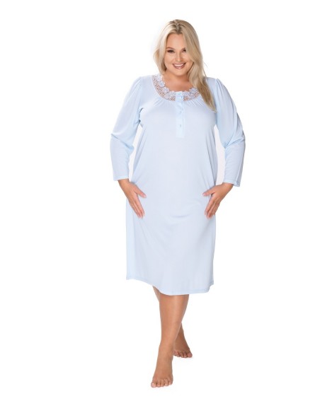 Shirt night with long sleeve Mewa Antonina