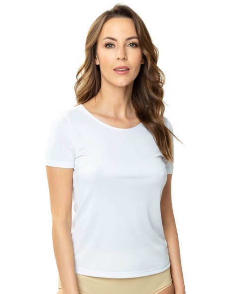 Blouse women's with short sleeve Mewa Otto