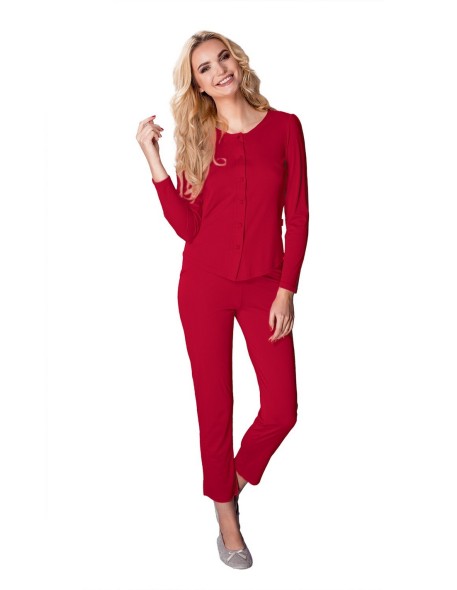Pajamas women's long rozpinana Mewa Maria