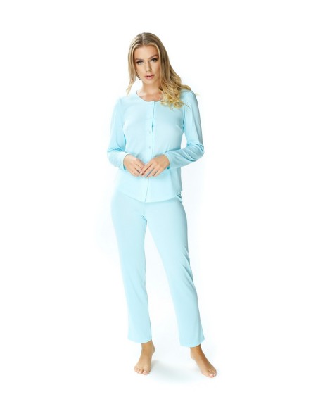 Pajamas women's long rozpinana Mewa Maria