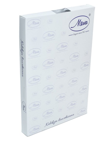 Dwuczęściowa długa piżama damka na guziki Mewa Gloria 