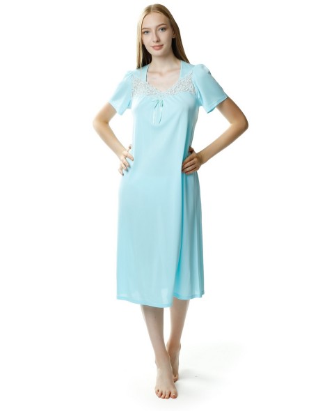 Shirt night jedwab wiskozowy Mewa Berenika