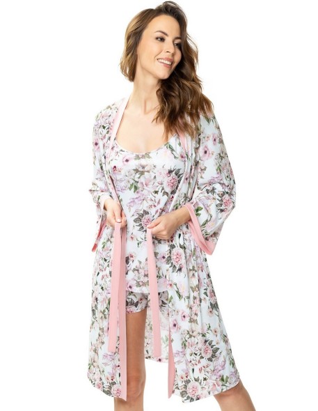 Thin bathrobe wiskoza Mewa Kamelia