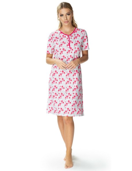 Koszula nocna damska z krótkim rękawem Mewa...