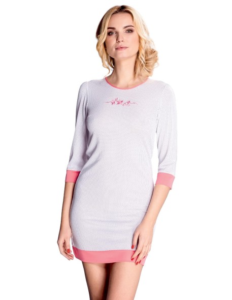 Short shirt night with wiskozy 3/4 sleeve Mewa...