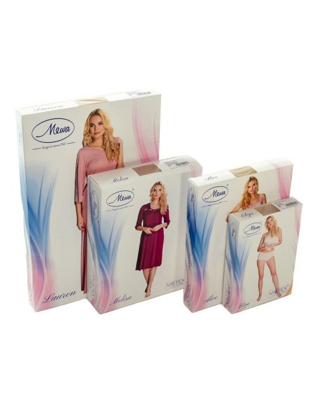 Pajamas women's dwuczęściowa na guziki Mewa Ellen