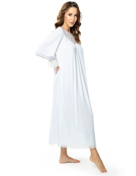 White shirt night long Mewa Katarzyna