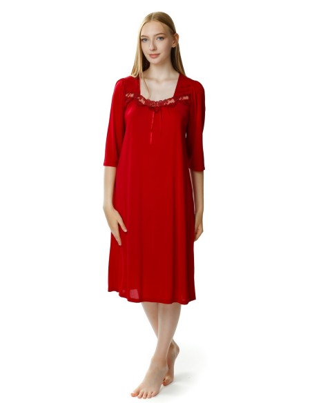 Night shirt women's 3/4 sleeve Mewa Melisa