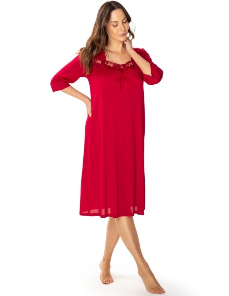 Night shirt women's 3/4 sleeve Mewa Melisa