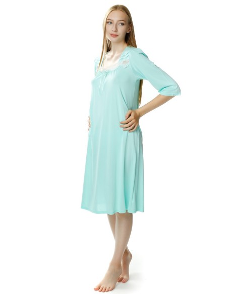 Night shirt women's 3/4 sleeve Mewa Melisa