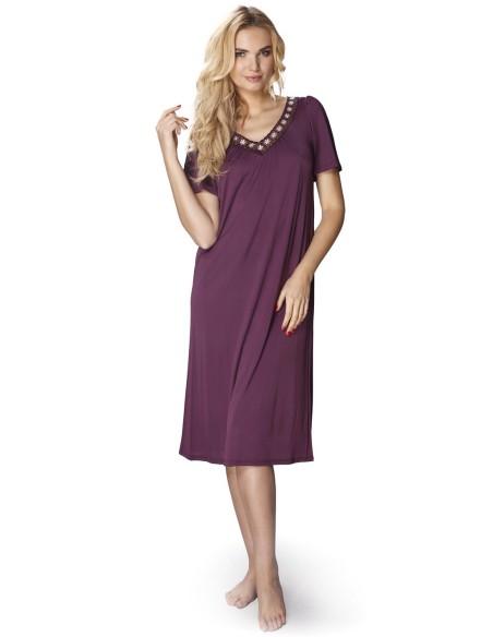 Women's shirt night with wiskozy Mewa Lilia