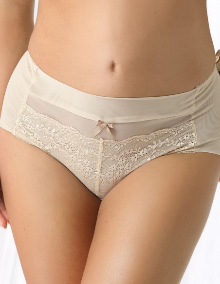 Briefs women's with wysokim stanem Nessa Abbi N02 beige