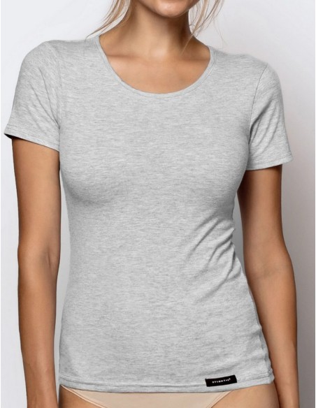 Koszulka damska krótki rękaw Atlantic BLV-199 