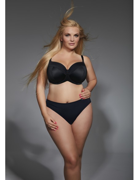 Biustonosz kąpielowy Krisline Beach miękki side support czarny 