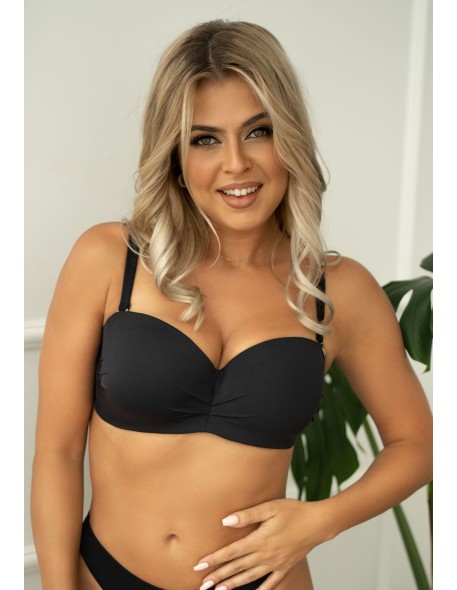 Bra bathing strapless Krisline Beach mhm black