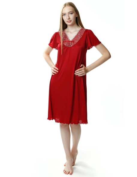 Koszula nocna damska z wiskozy Mewa Doris 6076