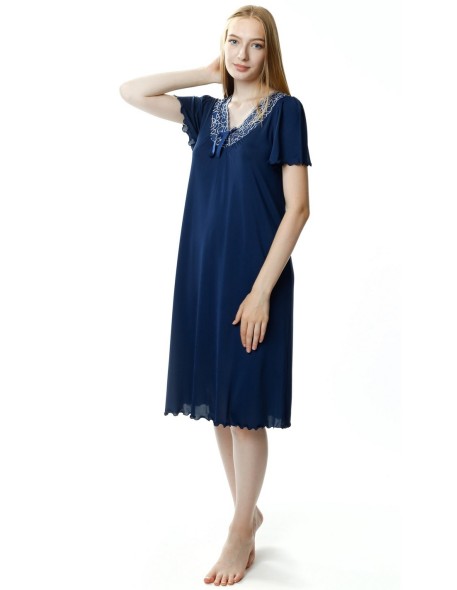 Koszula nocna damska z wiskozy Mewa Doris 6076