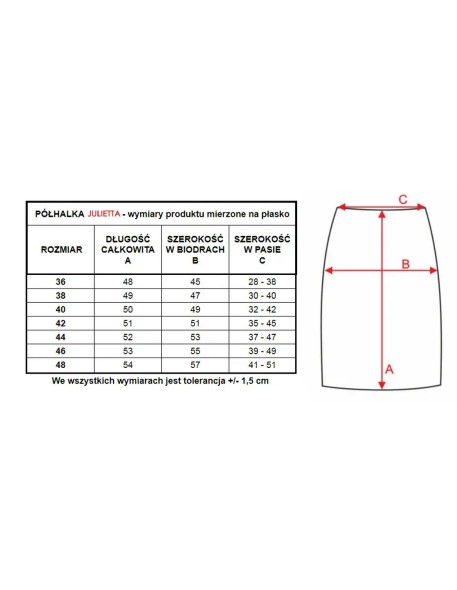Półhalka czarna pod sukienkę Mewa Julietta 86454