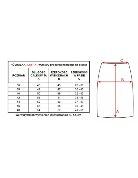 Półhalka czarna pod sukienkę Mewa Julietta 86454