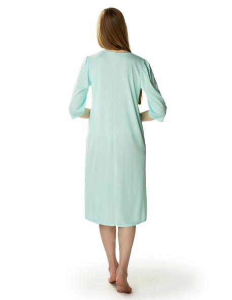 Shirt women's night with short sleeve, Mewa 4133