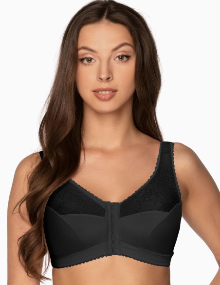 Bra fastened with przodu without underwire soft Gaia Rachela 1163