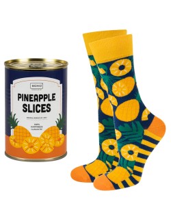 Skarpety ananasy w puszce Soxo