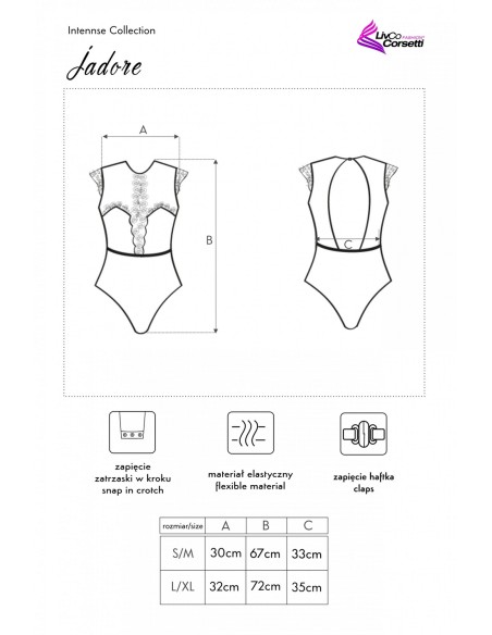 Body Jadore Intennse Collection, Livia Corsetti