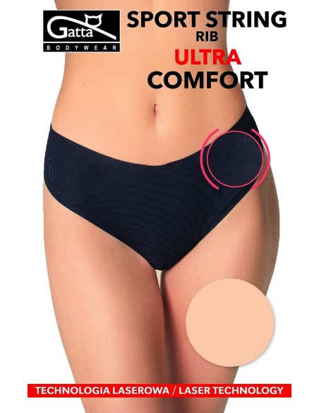 Stringi damskie Gatta Sport Rib Ultra Comfort 41004 