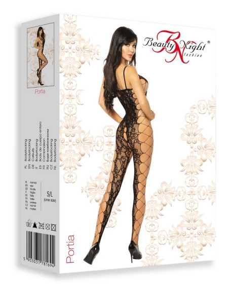 Siateczkowe bodystocking Portia Beauty Night Fashion