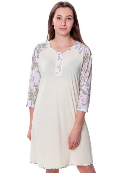 Shirt night with wiskozy Mewa Botanica