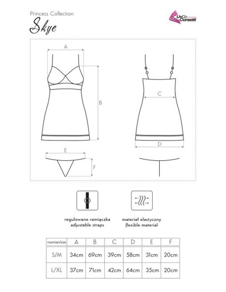 T-shirt skye lc 90293 princess collection Livia...