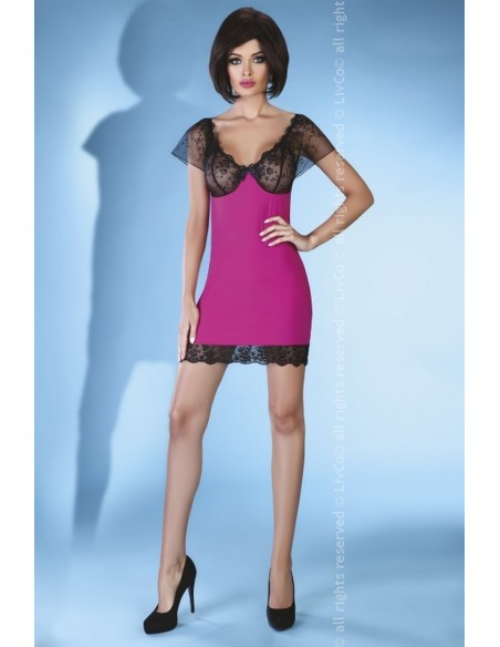 T-shirt adonisa pink lc 90137 flowers collection Livia Corsetti