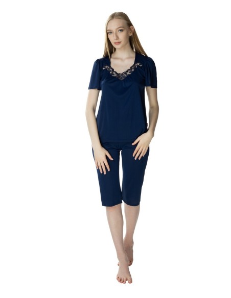 Piżama damska wiskoza Mewa Matylda 